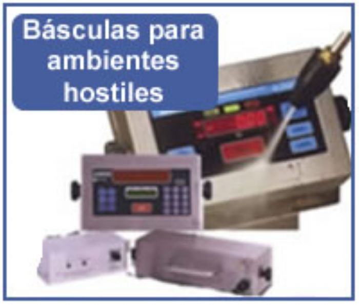 BASCULAS PARA AMBIENTES HOSTILES